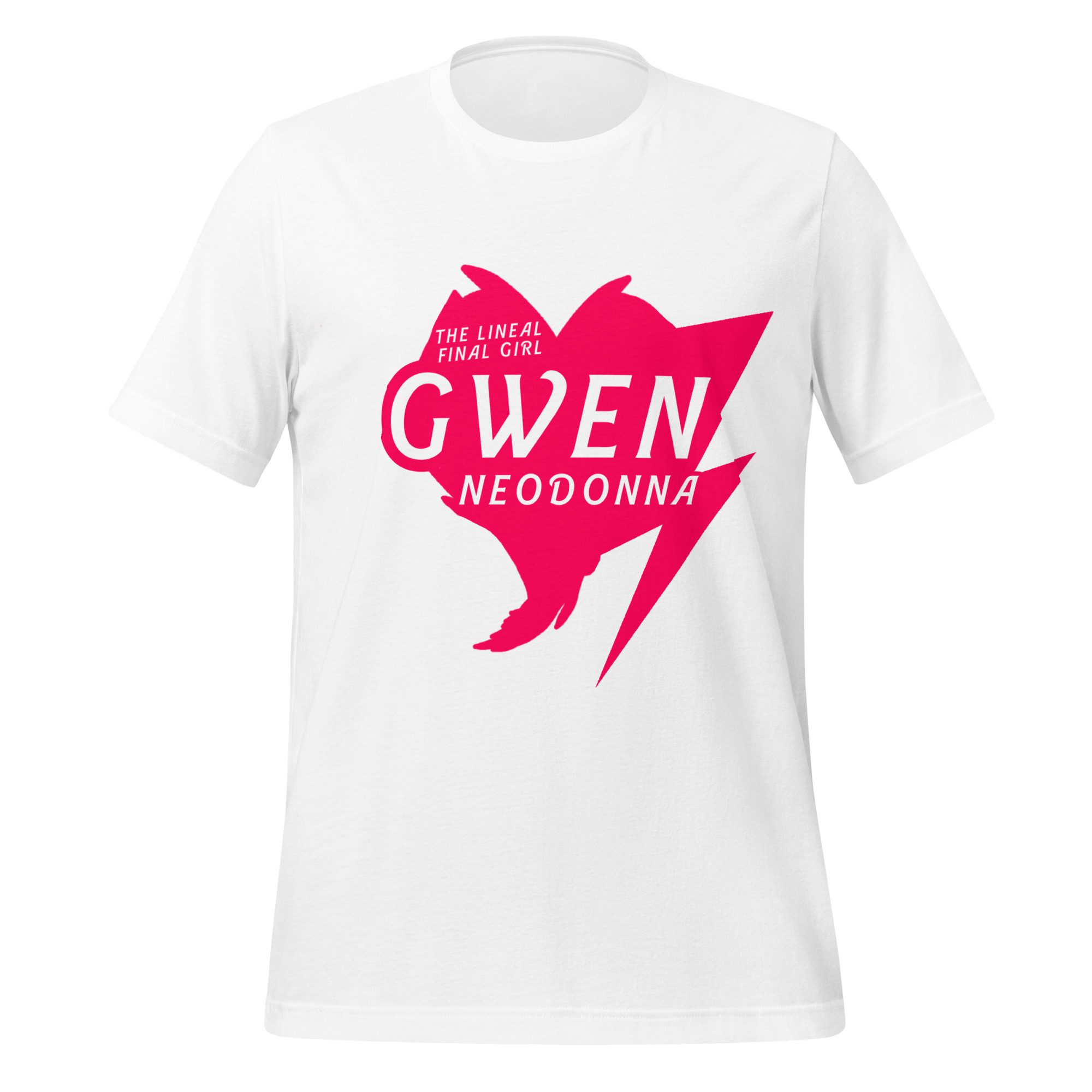 Gwen Neodonna "Gwen X Ziggy Lineal Final Girl" Short Sleeve Unisex t-shirt