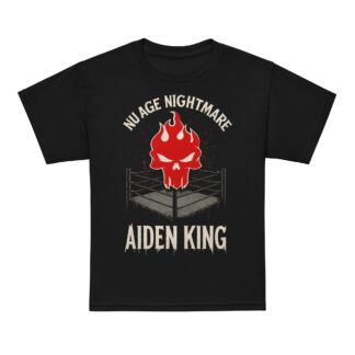 Jaba King "Aiden King Nu Age Nightmare" Youth Short Sleeve t-shirt