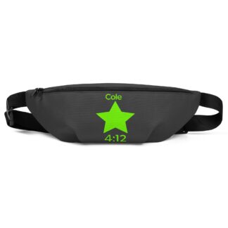 Cole 4:12 "The All-New Cole 4:12 Light Green Logo" Fanny Pack