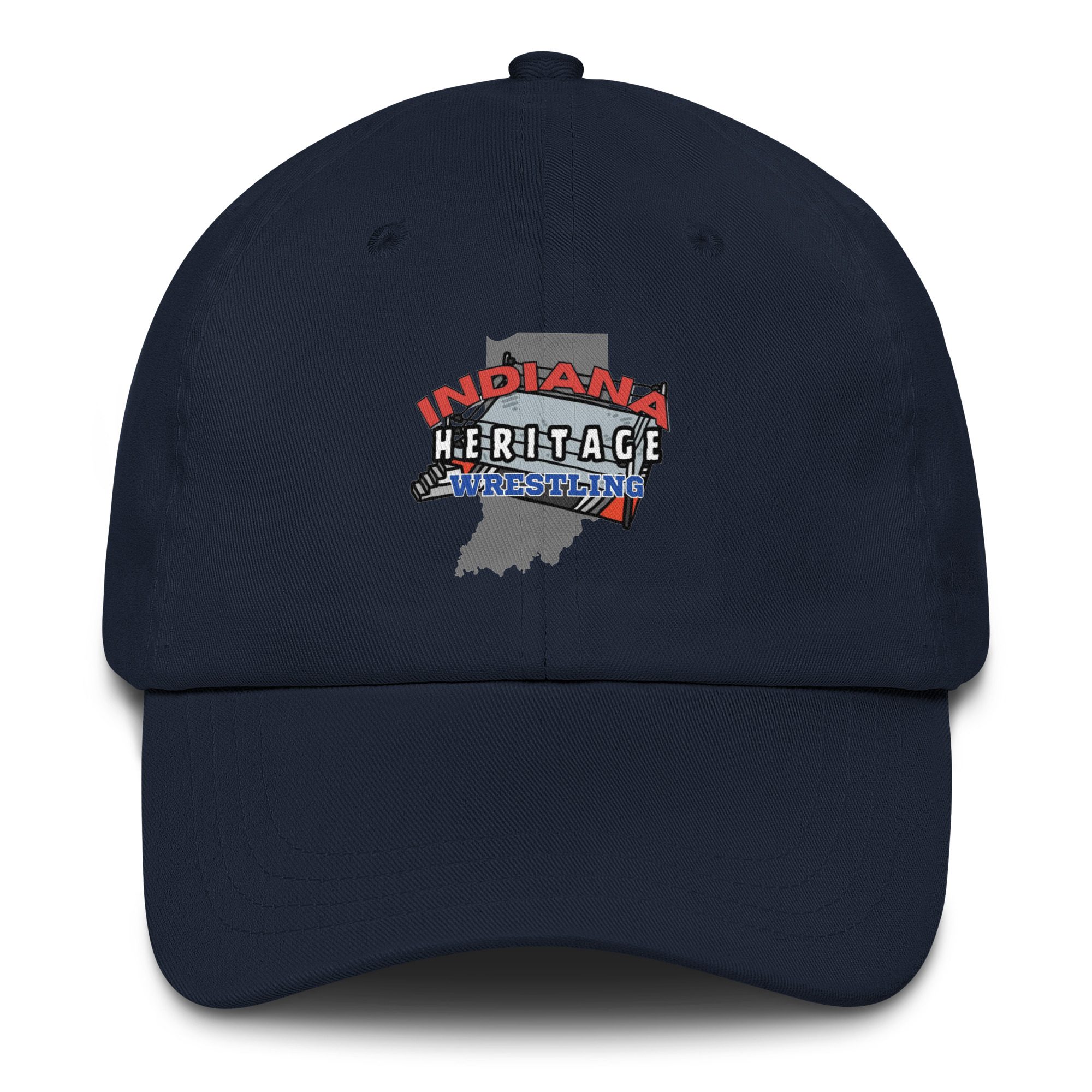 Indiana Heritage Wrestling "Logo #1" Dad hat