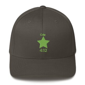 Cole 4:12 "The All-New Cole 4:12 Light Green Logo" Flexfit Cap
