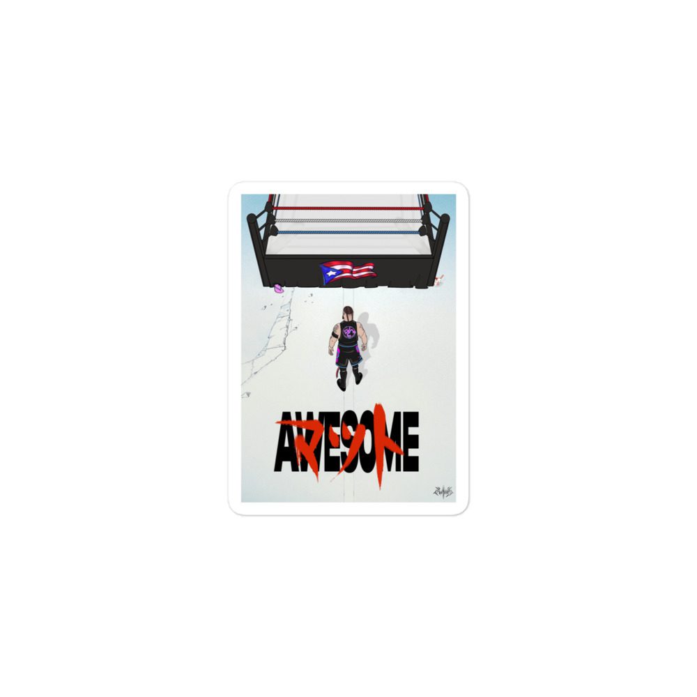 Matt Awesome "Awesome Akira style" Bubble-free stickers