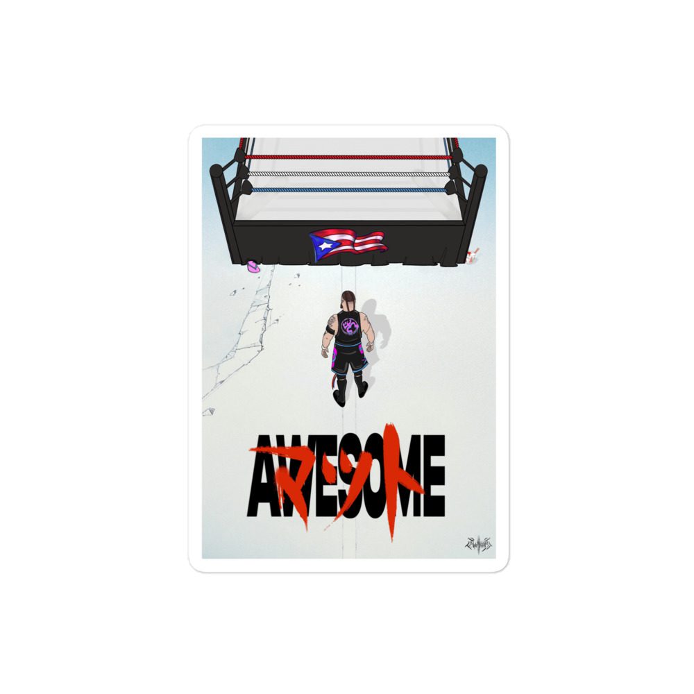 Matt Awesome "Awesome Akira style" Bubble-free stickers