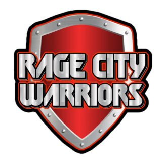 Rage City Warriors "Rage City Warriors Logo" Bubble-free stickers