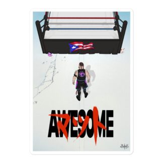 Matt Awesome "Awesome Akira style" Bubble-free stickers