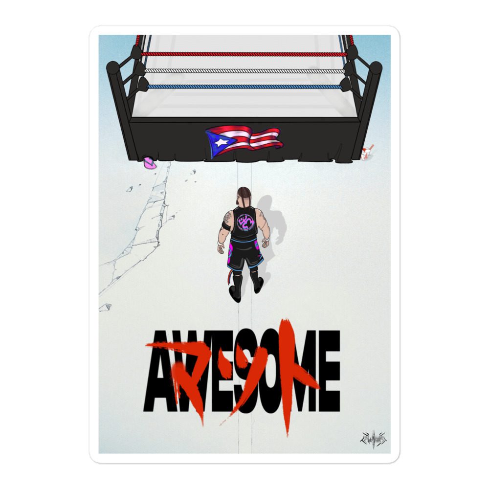 Matt Awesome "Awesome Akira style" Bubble-free stickers