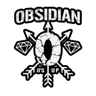 Obsidian "Obsidian O's Up!" Bubble-free stickers