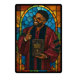Elijah Thomas III "Glass Preach" Bubble-free stickers