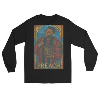 Elijah Thomas III "Stained-Glass" Unisex Long Sleeve Shirt