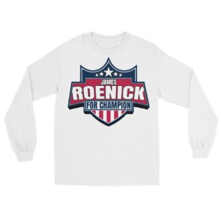 James Roenick "James Roenick Shield" Unisex Long Sleeve Shirt
