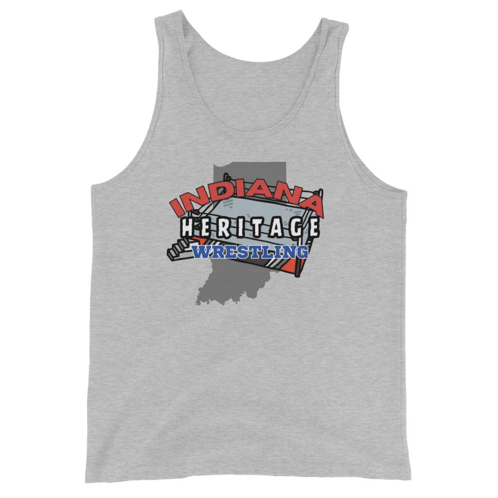 Indiana Heritage Wrestling "Logo #1" Unisex Tank Top