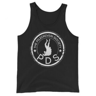 The Piledriver Podcast "Piledriver Society" Unisex Tank Top