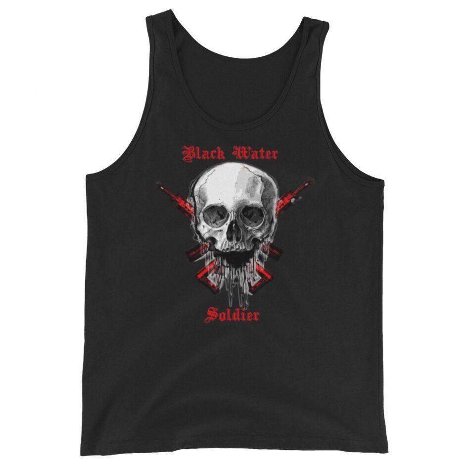 Scott Patterson "Black Water Soldier" Unisex Tank Top