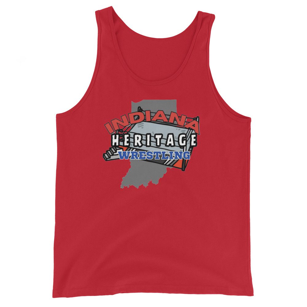 Indiana Heritage Wrestling "Logo #1" Unisex Tank Top