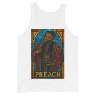 Elijah Thomas III "Stained-Glass" Unisex Tank Top