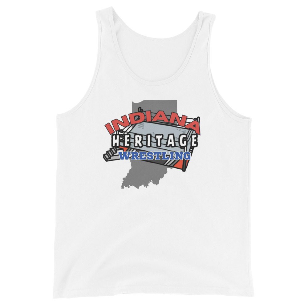 Indiana Heritage Wrestling "Logo #1" Unisex Tank Top