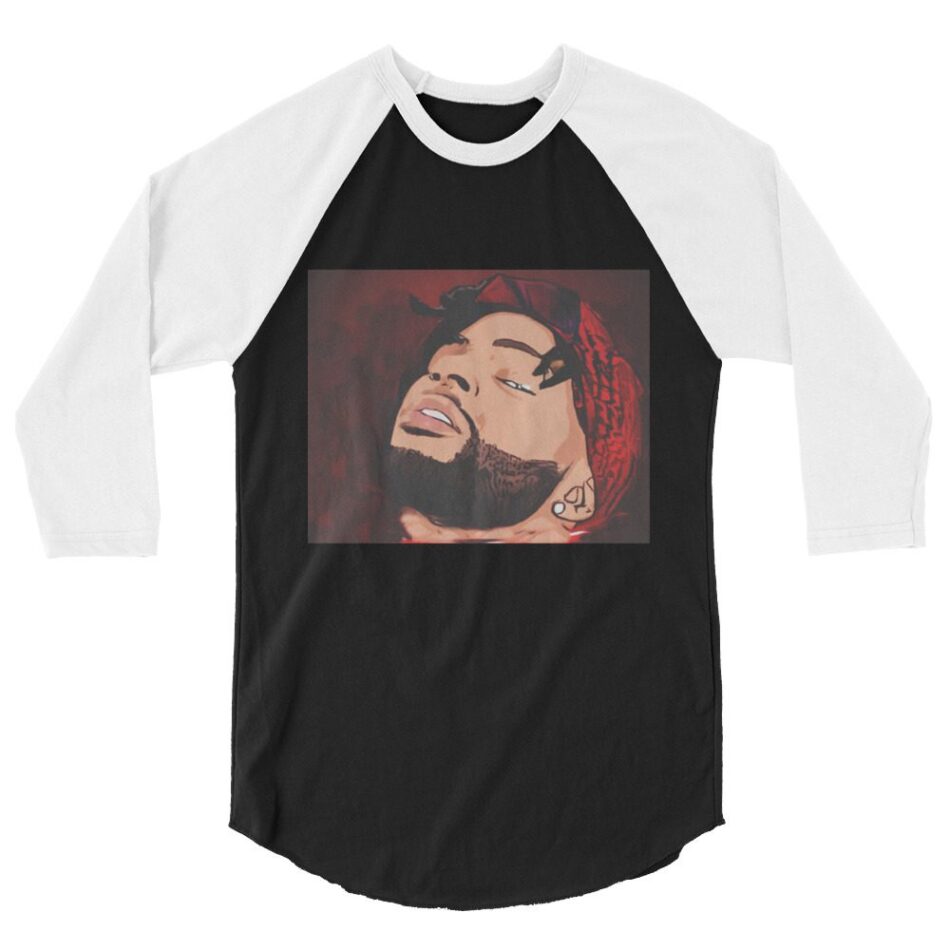 Jack Price "Diamond" 3/4 sleeve raglan shirt