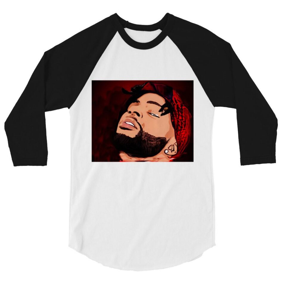 Jack Price "Diamond" 3/4 sleeve raglan shirt