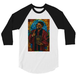 Elijah Thomas III "Glass Preach" 3/4 sleeve raglan shirt