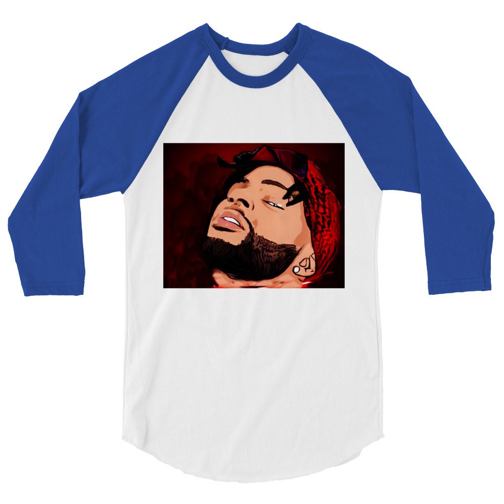 Jack Price "Diamond" 3/4 sleeve raglan shirt
