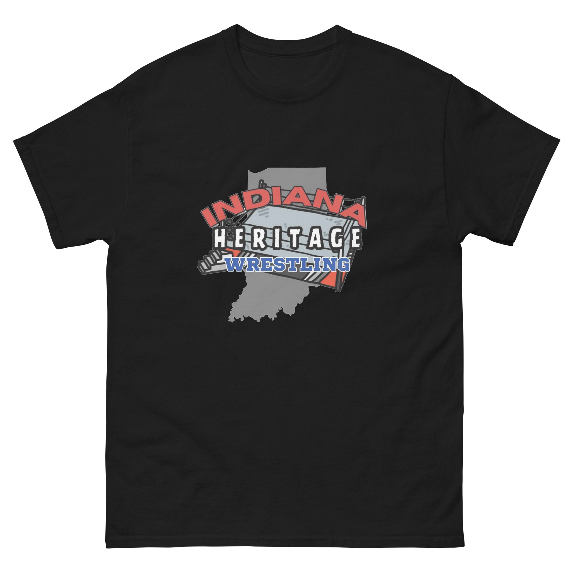 Indiana Heritage Wrestling "Logo #1" Short Sleeve Unisex t-shirt
