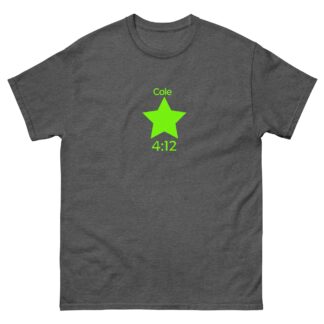 Cole 4:12 "The All-New Cole 4:12 Light Green Logo" Short Sleeve Unisex t-shirt