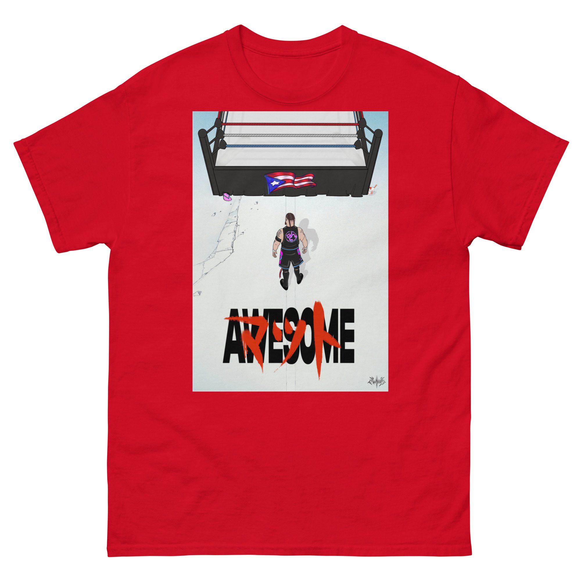 Matt Awesome "Awesome Akira style" Short Sleeve Unisex t-shirt