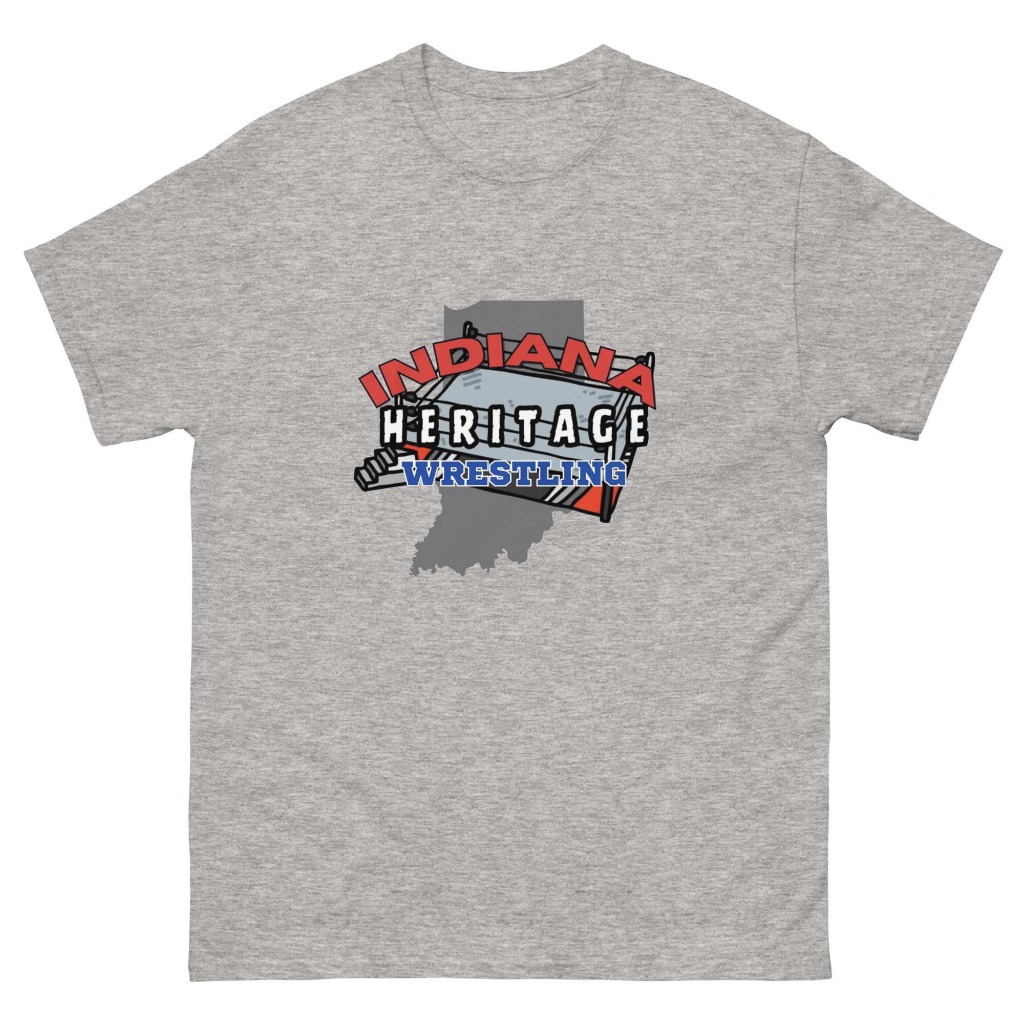 Indiana Heritage Wrestling "Logo #1" Short Sleeve Unisex t-shirt