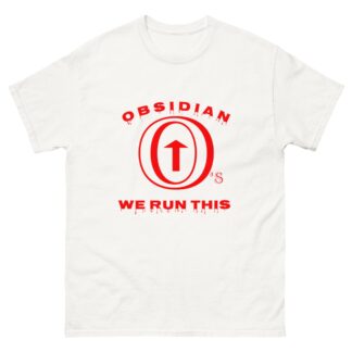 Obsidian "Obsidian RED OG" Short Sleeve Unisex t-shirt