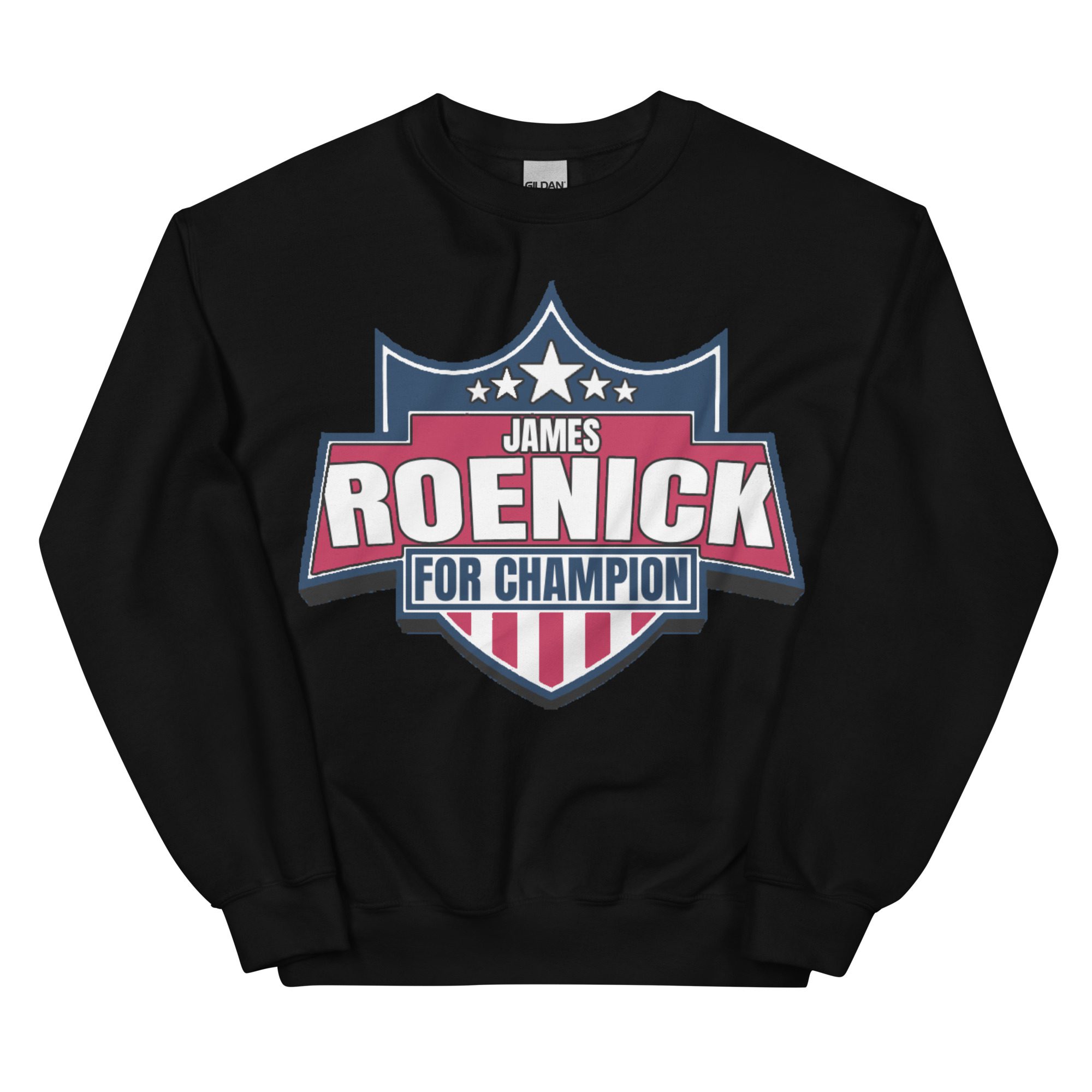 James Roenick "James Roenick Shield" Unisex Sweatshirt