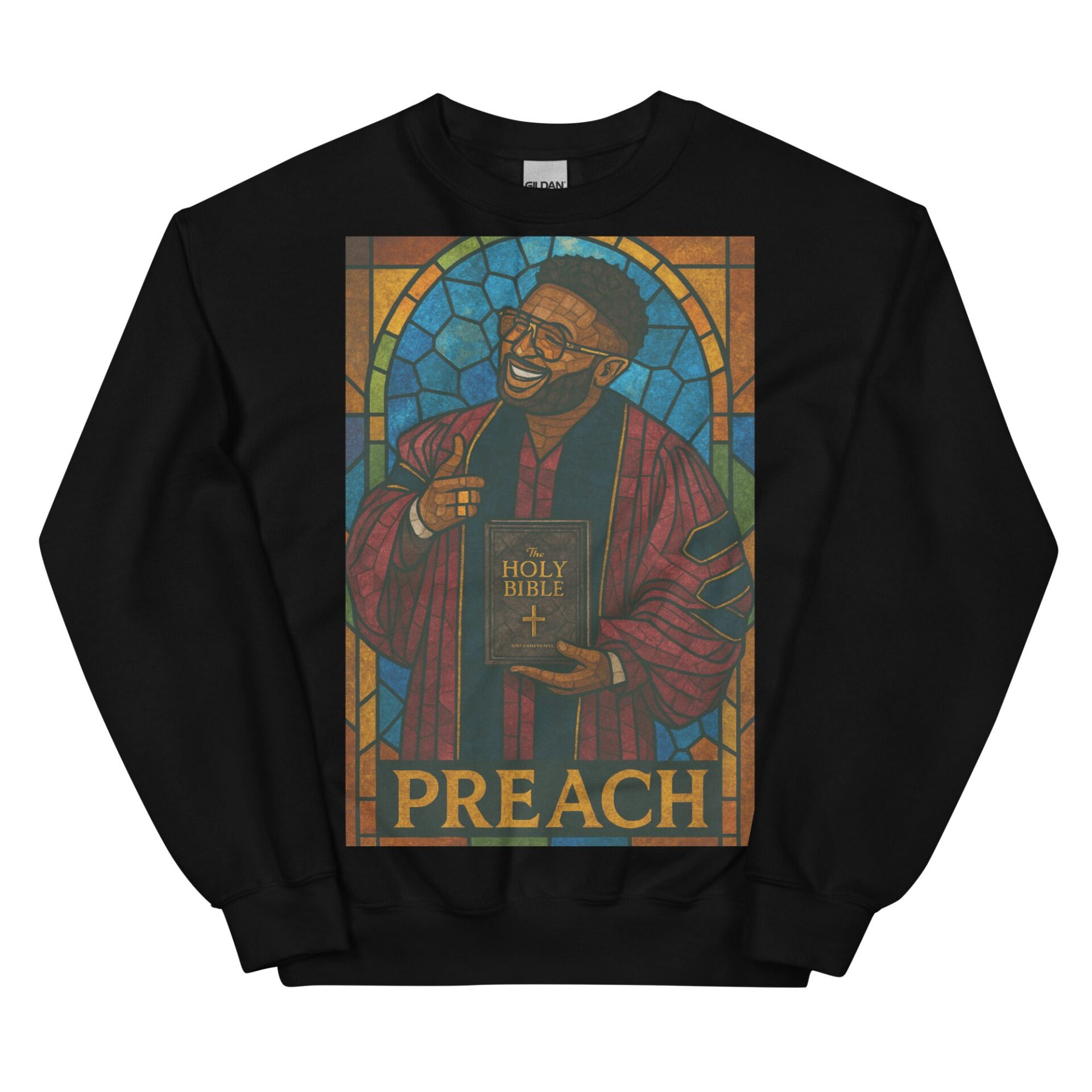 Elijah Thomas III "Stained-Glass" Unisex Sweatshirt