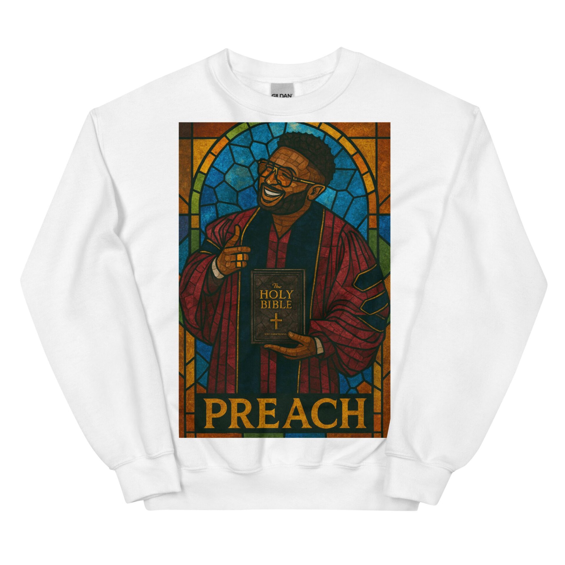 Elijah Thomas III "Stained-Glass" Unisex Sweatshirt
