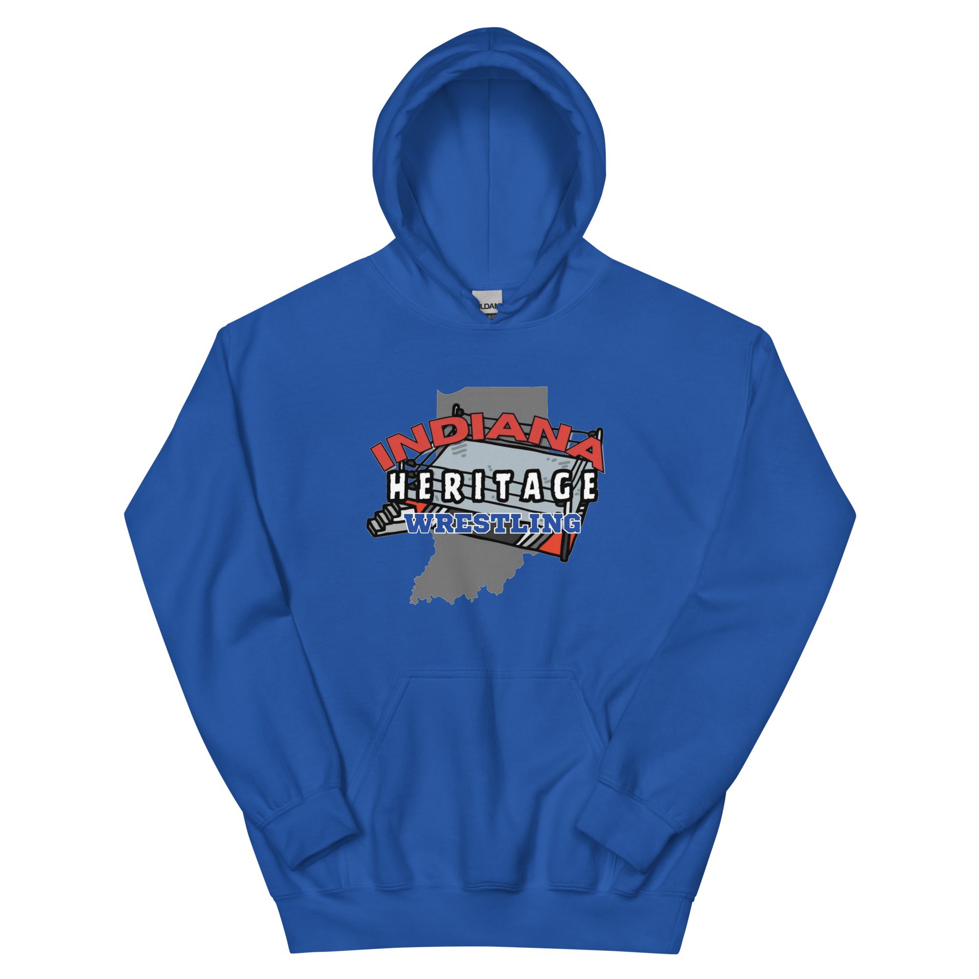 Indiana Heritage Wrestling "Logo #1" Unisex Hoodie
