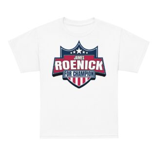 James Roenick "James Roenick Shield" Youth Short Sleeve t-shirt