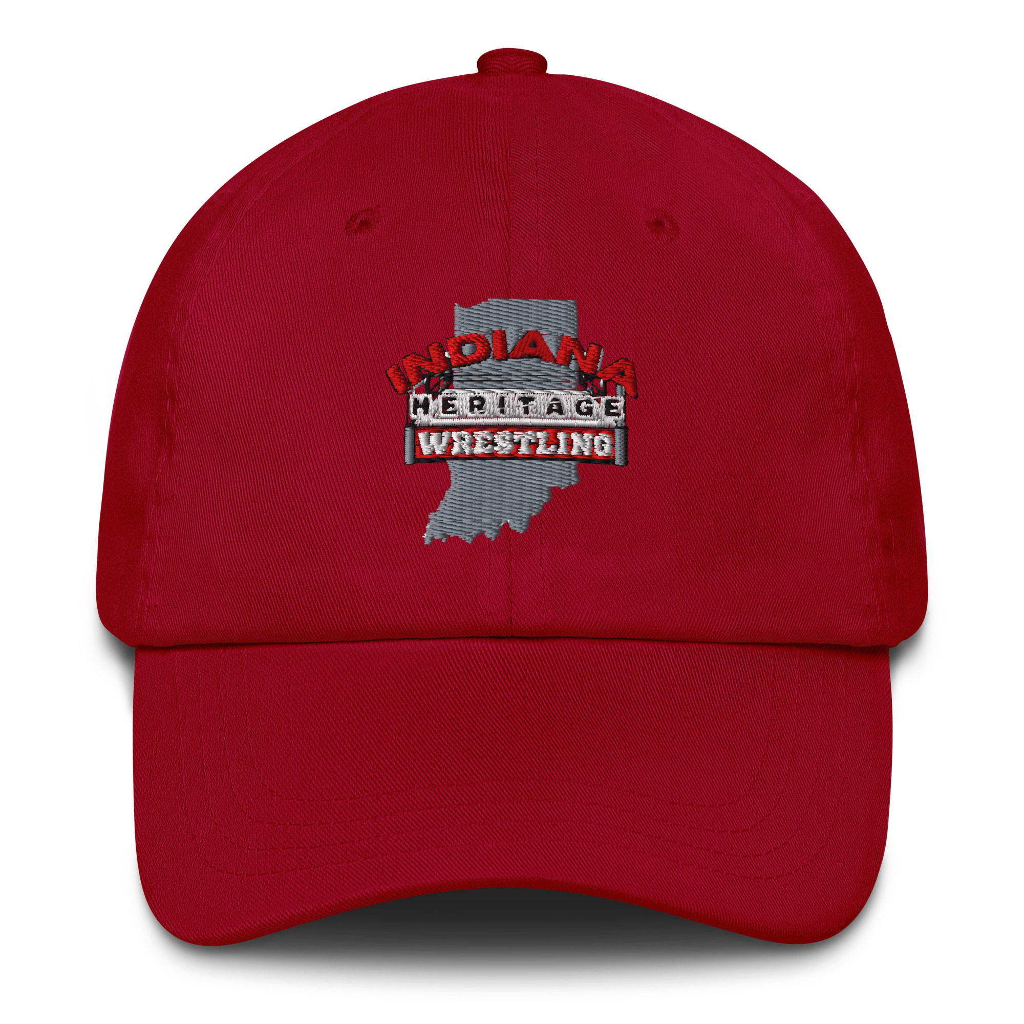 Indiana Heritage Wrestling "Logo #2" Dad hat