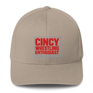 CincyWrestlingEnthusiast "CWE LOGO 1" Flexfit Cap