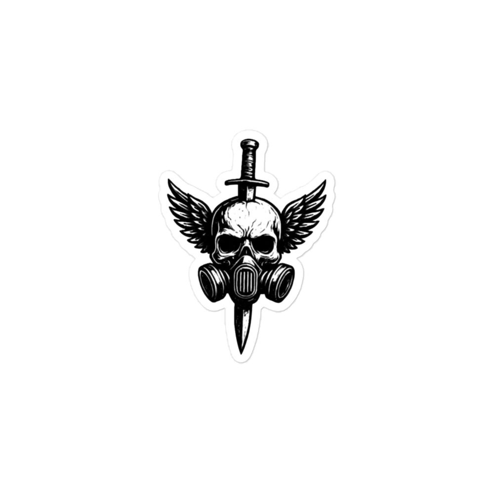 Steven Grim "Skull+Dagger" Bubble-free stickers