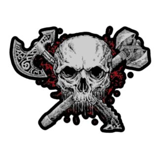 Scott Patterson "Skulls & Axes" Bubble-free stickers