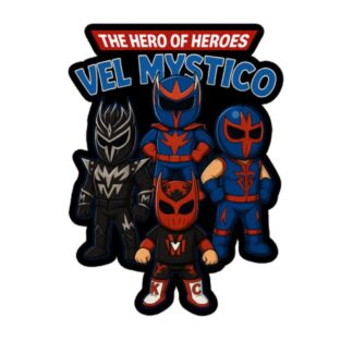 Vel Mystico "Chibi Hero of Heroes" Bubble-free stickers