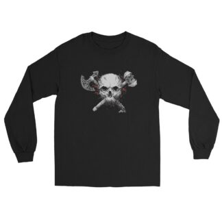 Scott Patterson "Skulls & Axes" Unisex Long Sleeve Shirt