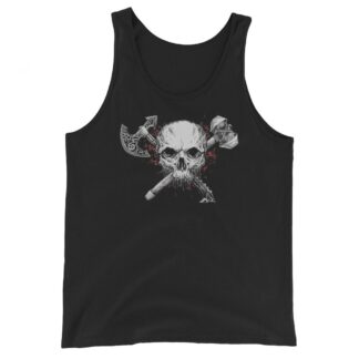 Scott Patterson "Skulls & Axes" Unisex Tank Top