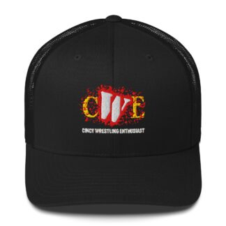 CincyWrestlingEnthusiast "CWE LOGO 2" Trucker Hat