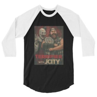 J-City "Halloween 6" 3/4 sleeve raglan shirt
