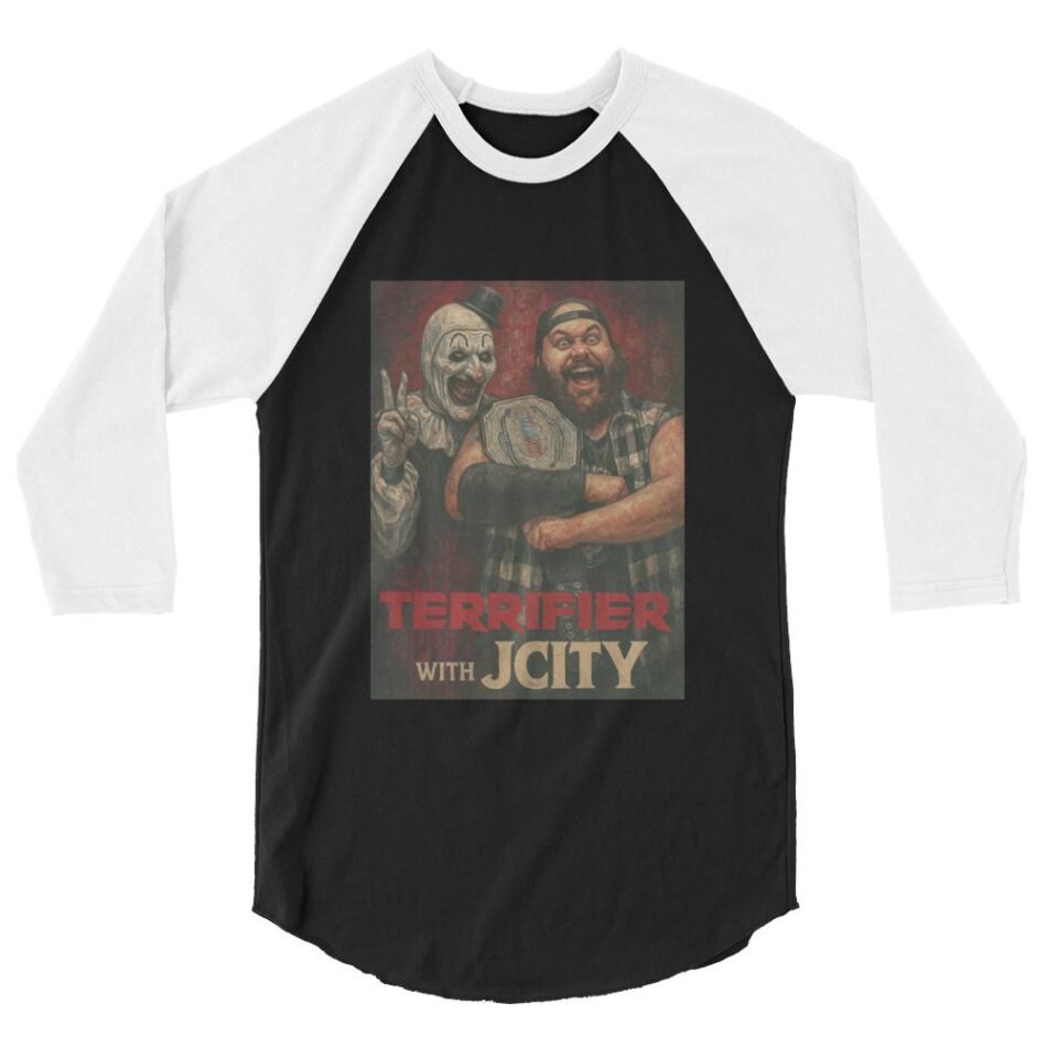 J-City "Halloween 6" 3/4 sleeve raglan shirt