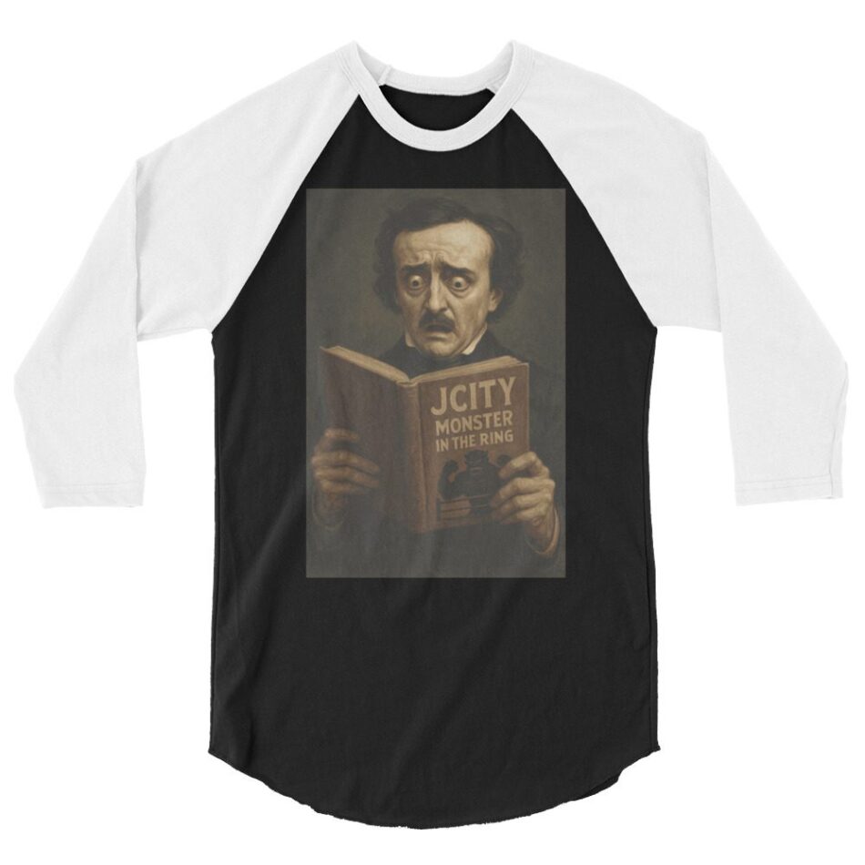 J-City "Halloween 2" 3/4 sleeve raglan shirt