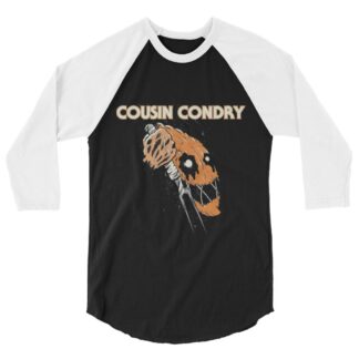 Cousin Condry "Cuzoween" 3/4 sleeve raglan shirt