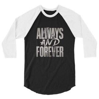 James Creed "Always & Forever Champion" 3/4 sleeve raglan shirt