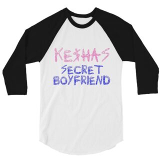 Kidd Riot "Secret Boyfriend" 3/4 sleeve raglan shirt