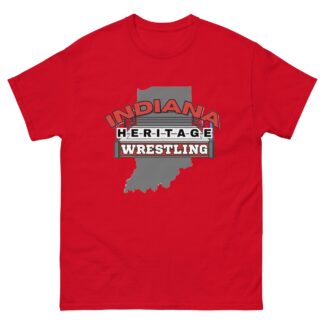 Indiana Heritage Wrestling "Logo #2" Short Sleeve Unisex t-shirt