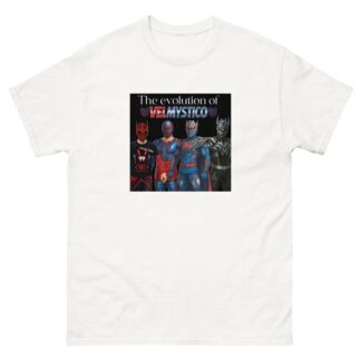 Vel Mystico "Evolution of Vel Mystico" Short Sleeve Unisex t-shirt